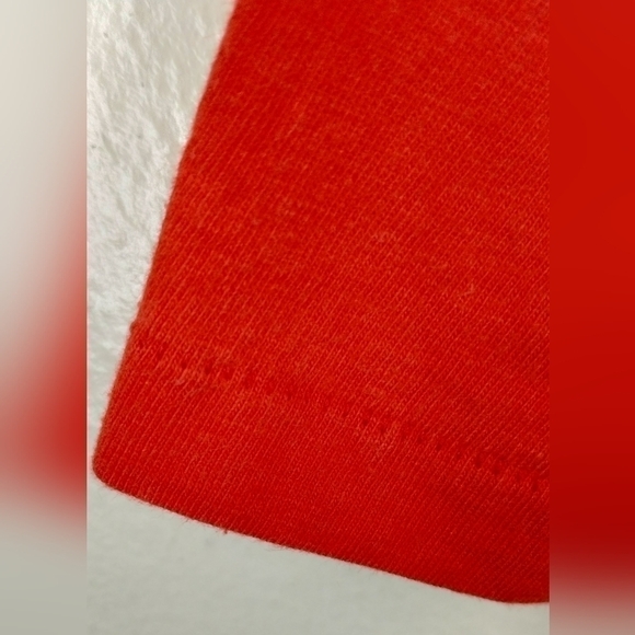 Vtg 80s 90s Adult Large T-shirt Tee Single Stitch USA Red Cottagecore Grandma - Picture 5 of 7